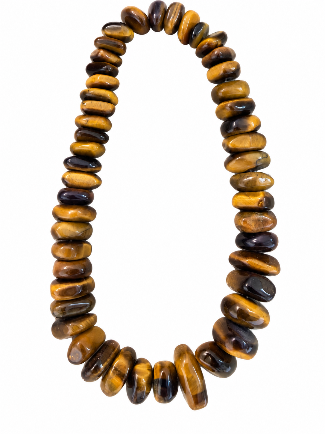 Tiger Eye Nugget Necklace