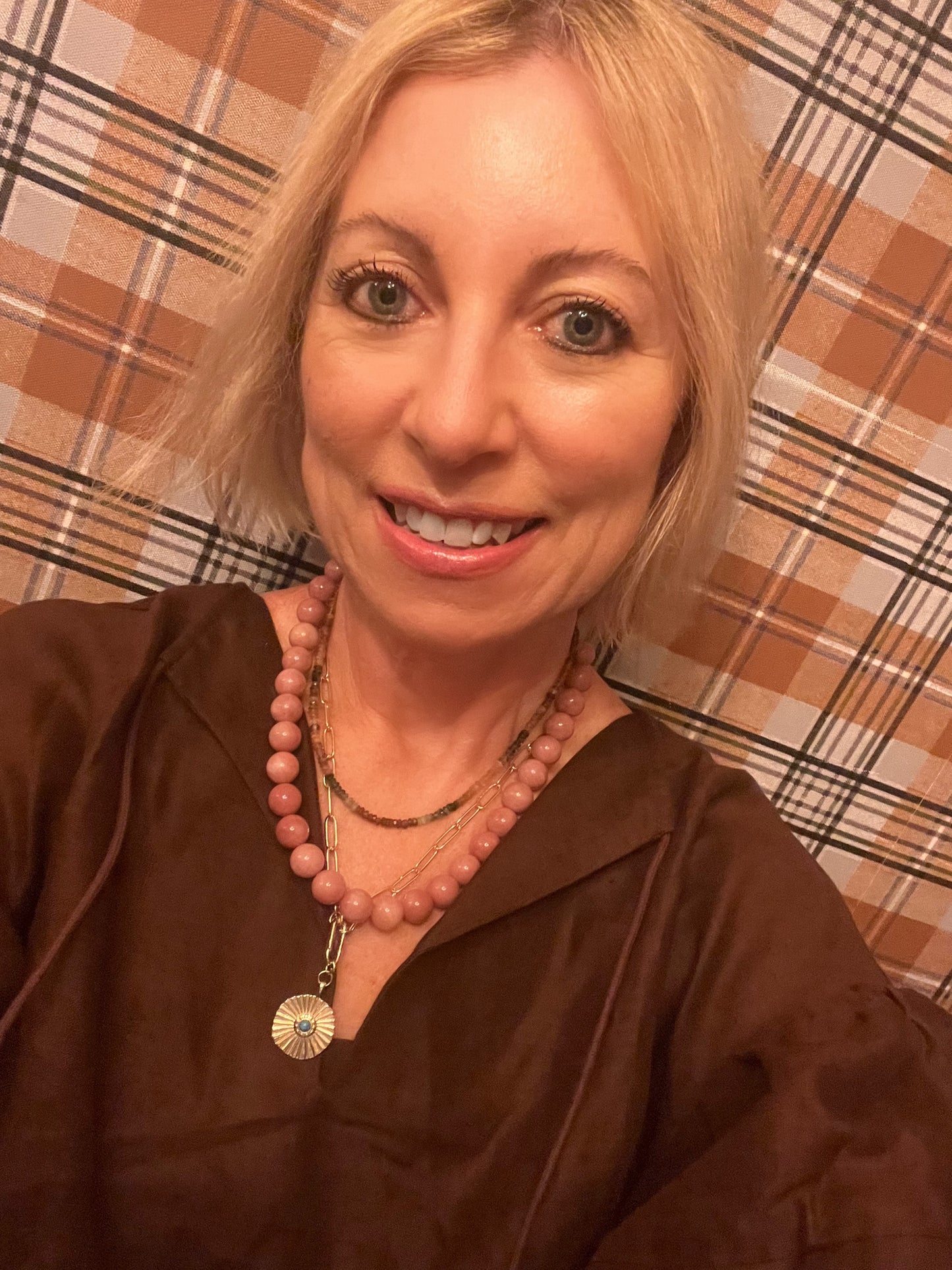 Tourmaline Bead Necklace