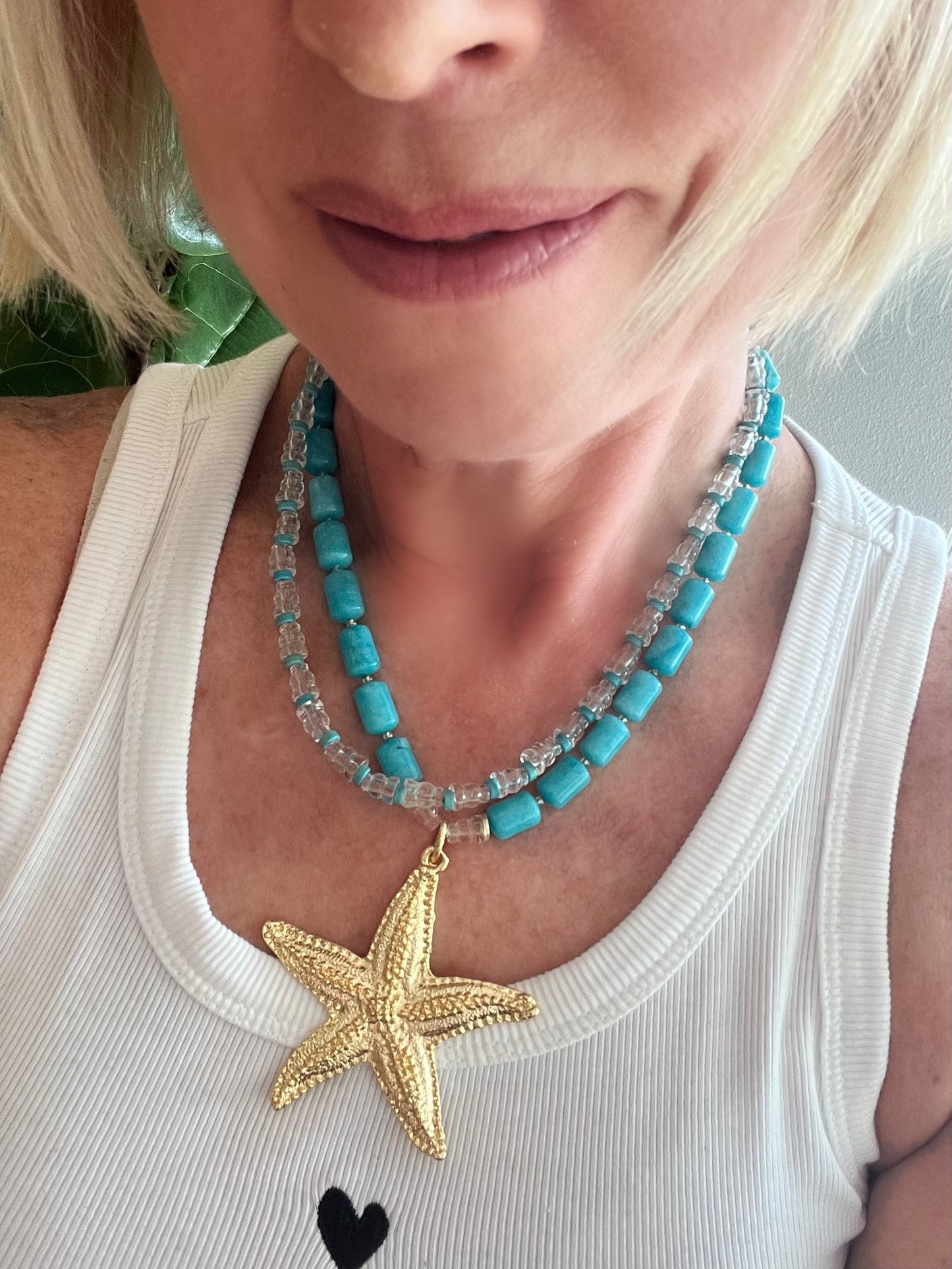 Starfish Statement Necklace