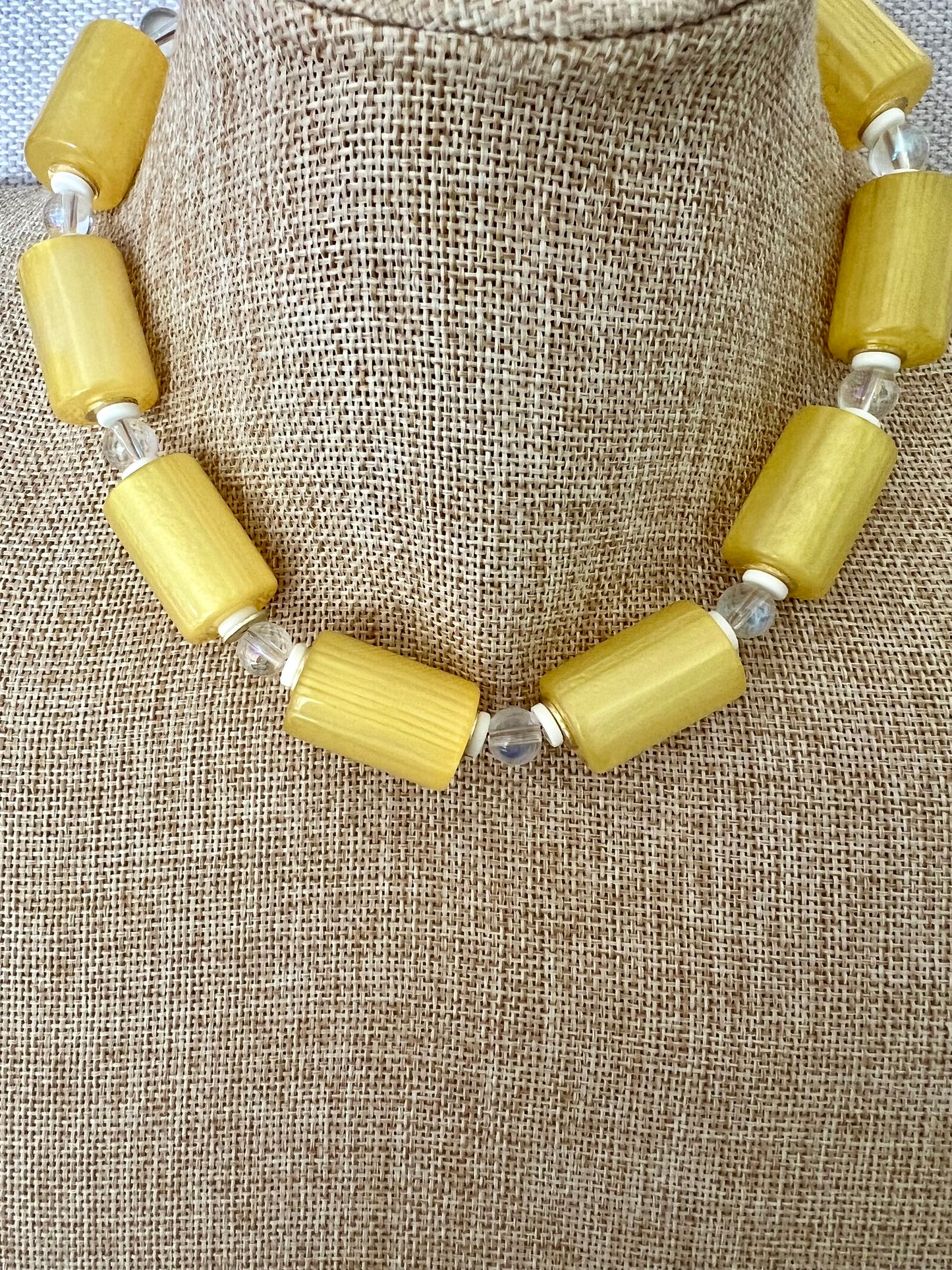 Acrylic Statement Necklace