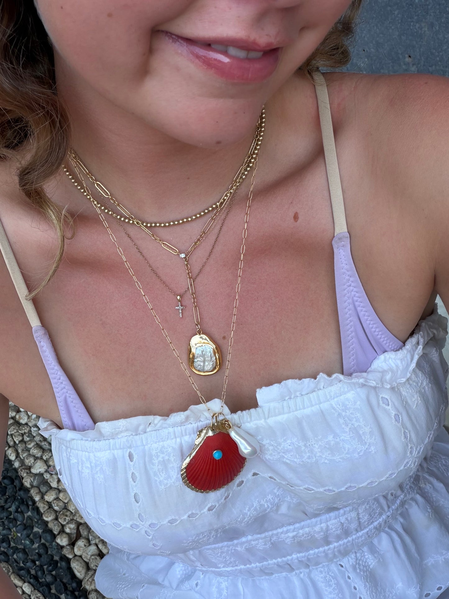 Freshwater Pearl Pendant Necklace