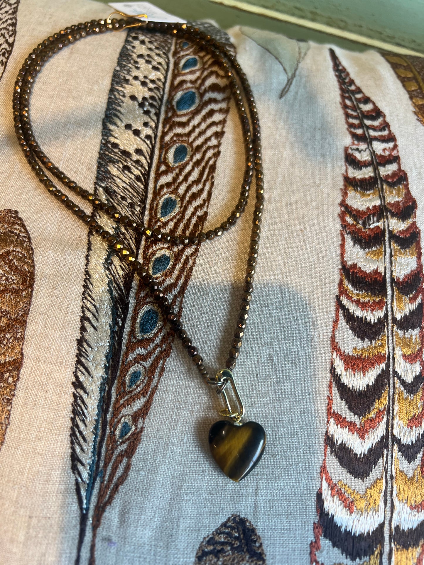 Puffy Gemstone Heart