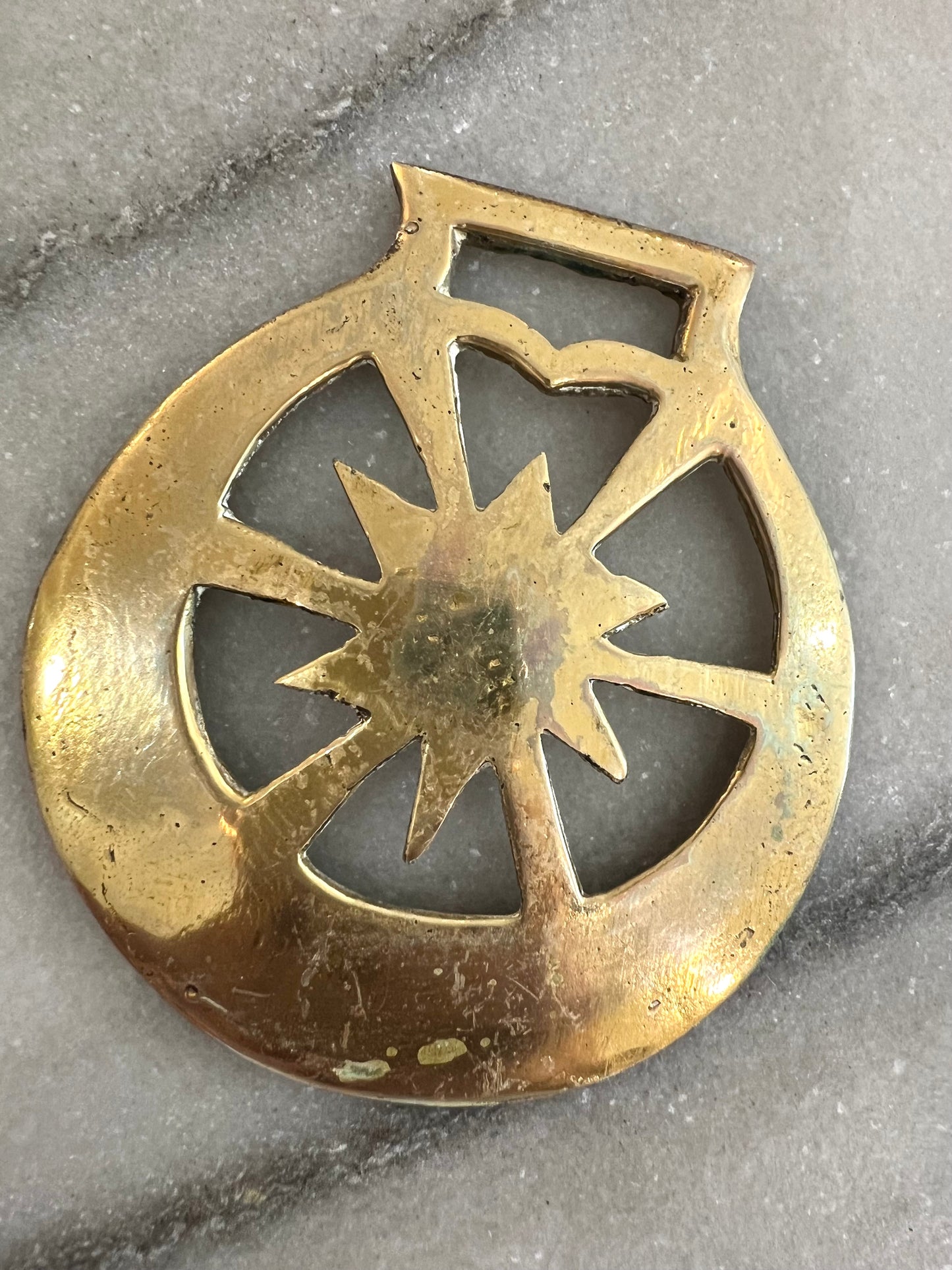 Horse Medal Necklace