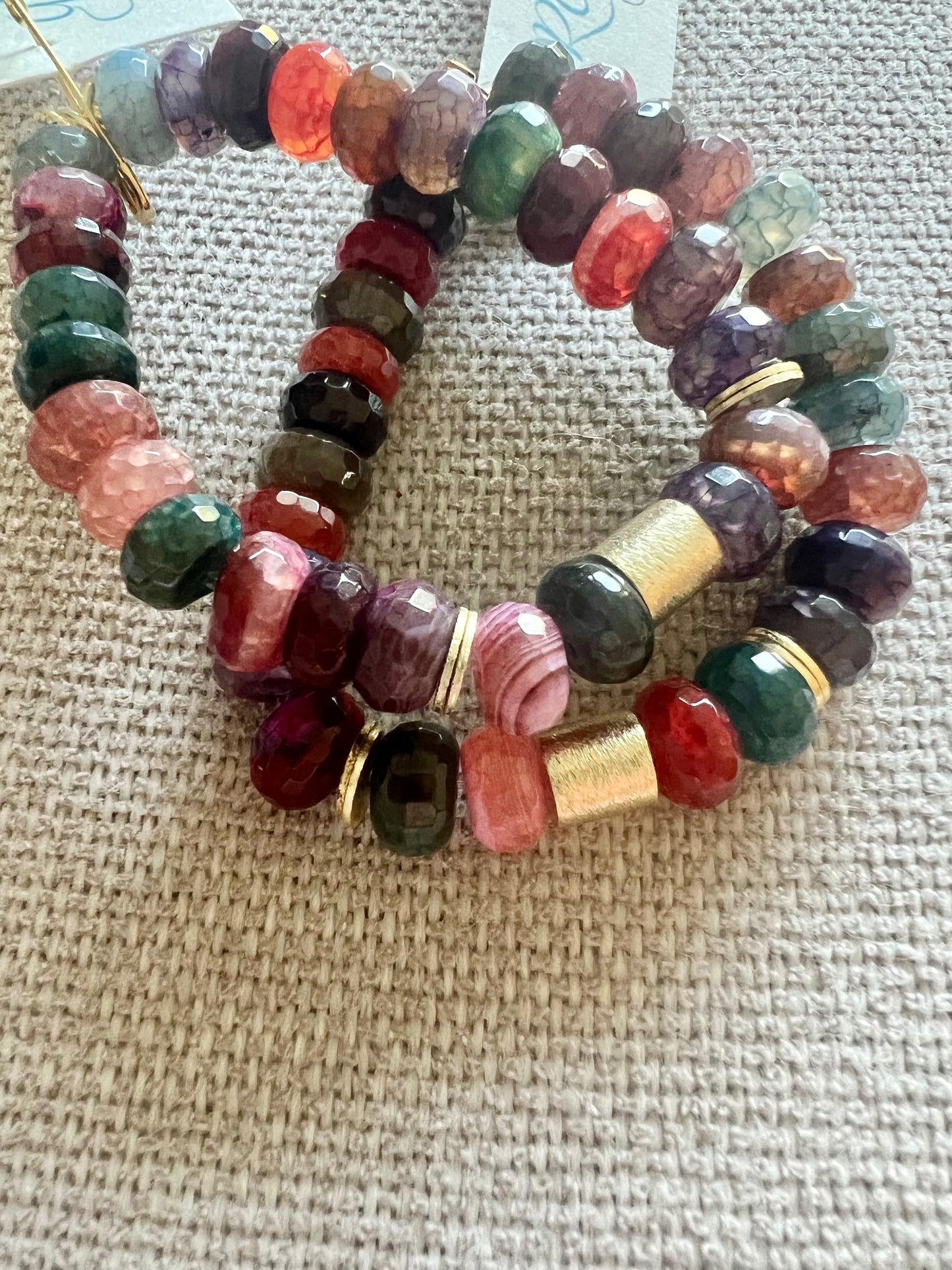 Fire Agate Bracelet