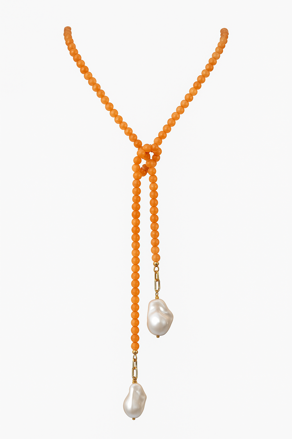 Beaded Wrap Necklace