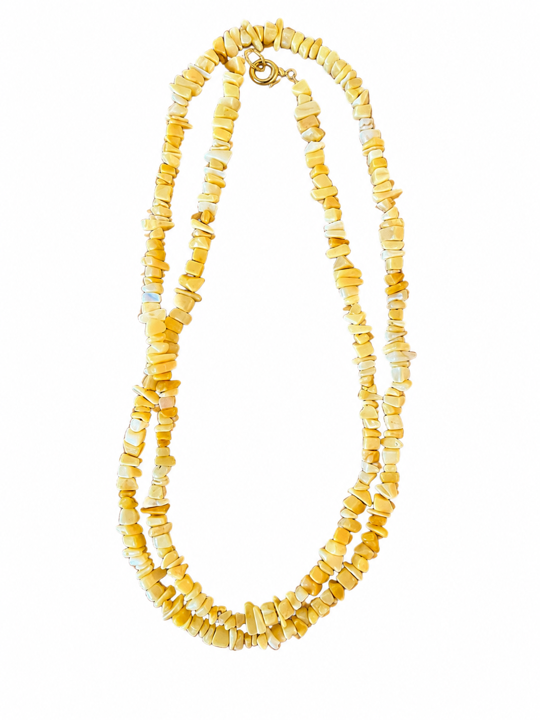 Lemon Citrine Chip Necklace