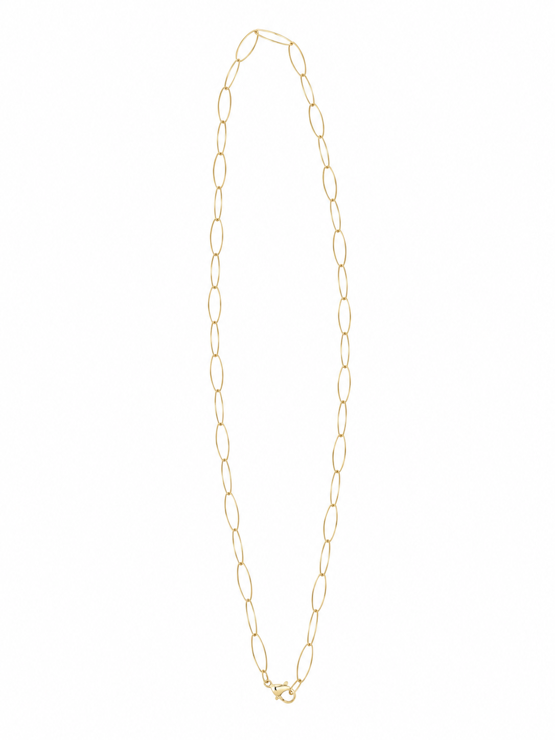 Gold Filled Marquis Chain Necklace