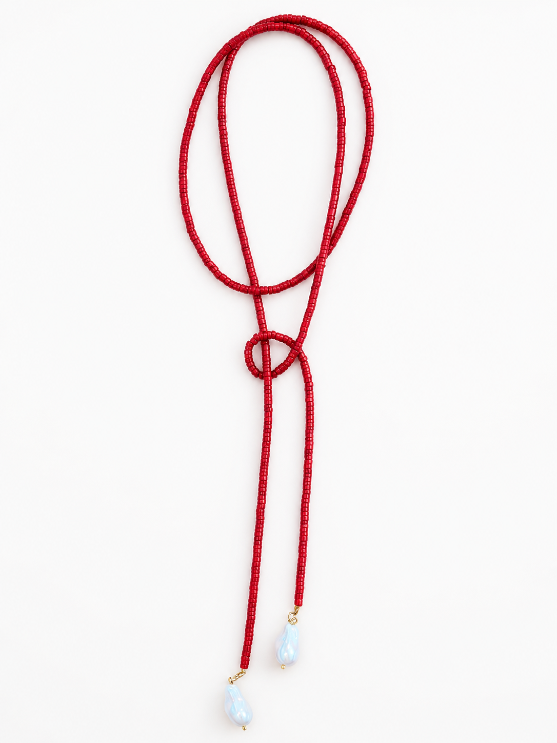 Beaded Wrap Necklace