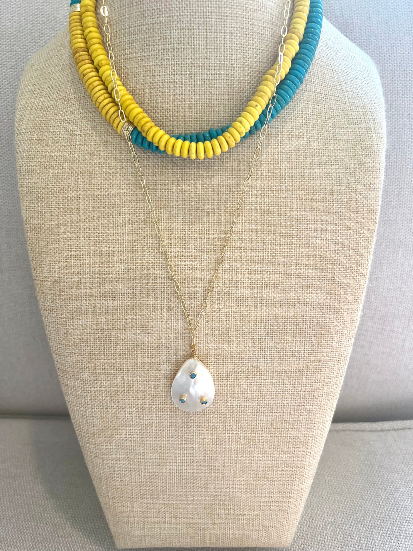 Color Block Necklace
