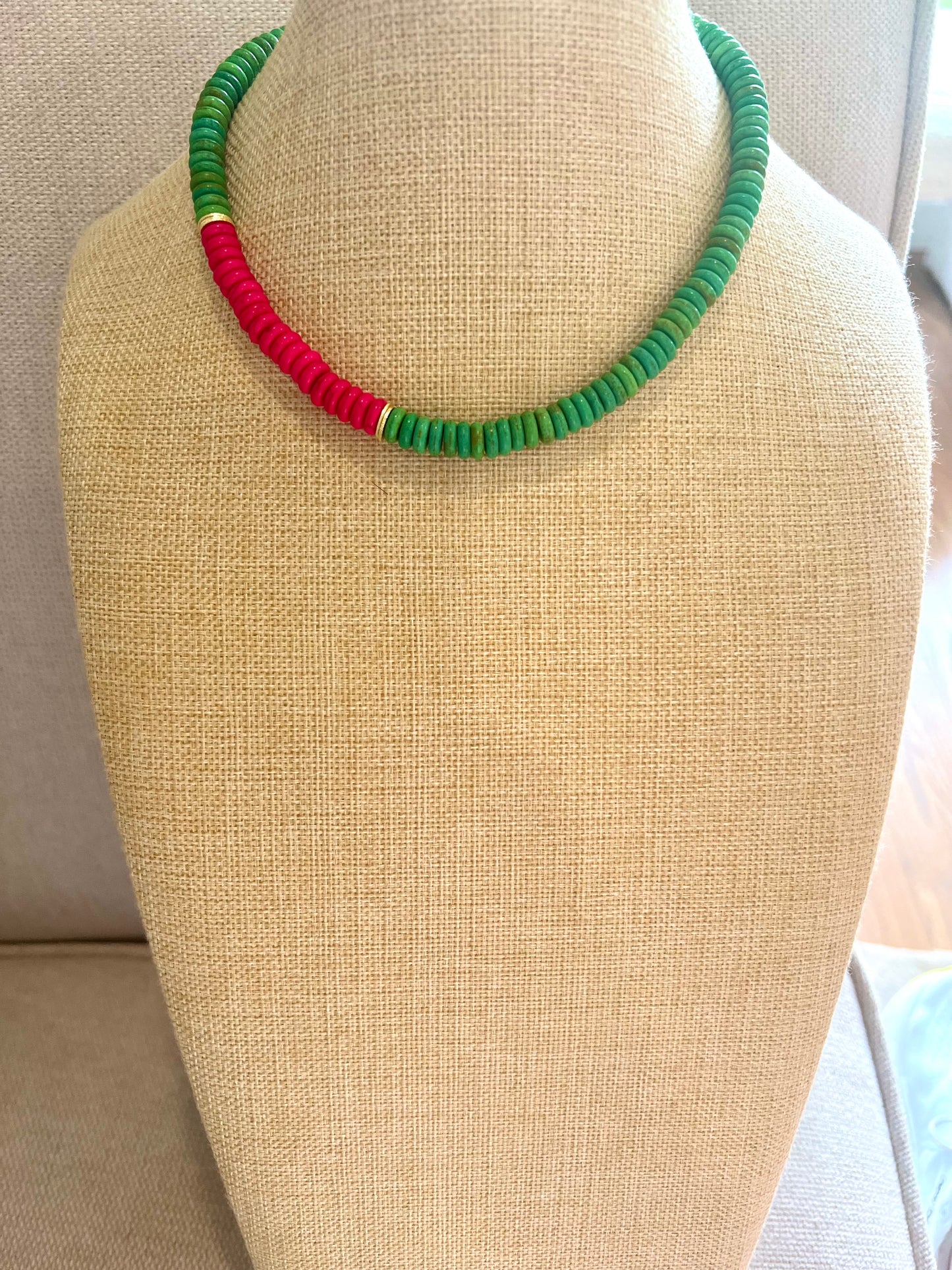 Color Block Necklace