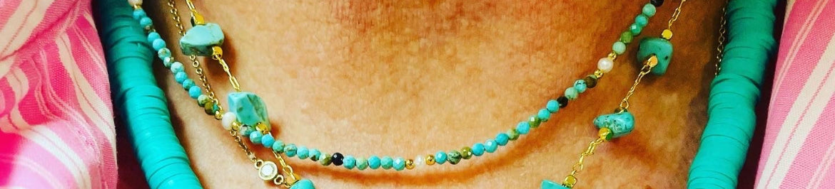 Baby Gemstone Bead Necklace