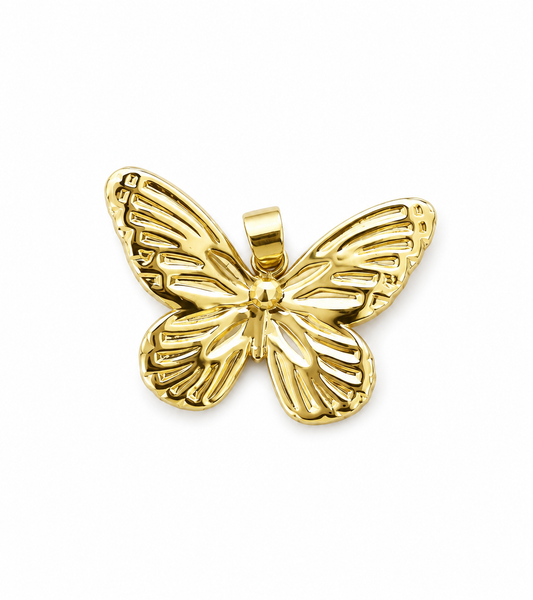 Gold Butterfly Charm