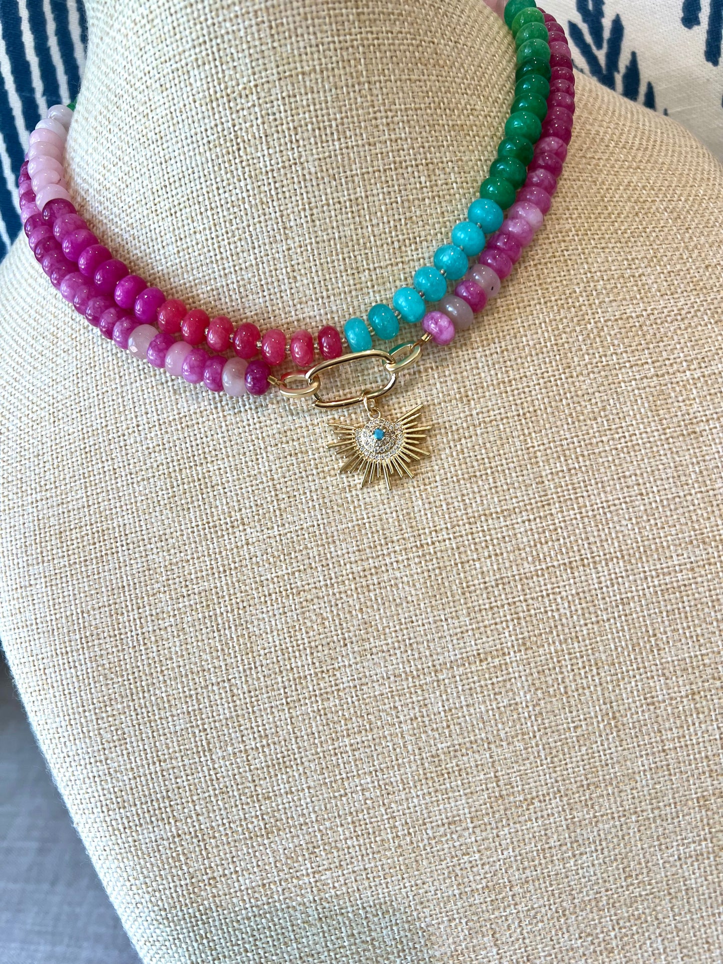 Rainbow Ombré Necklace