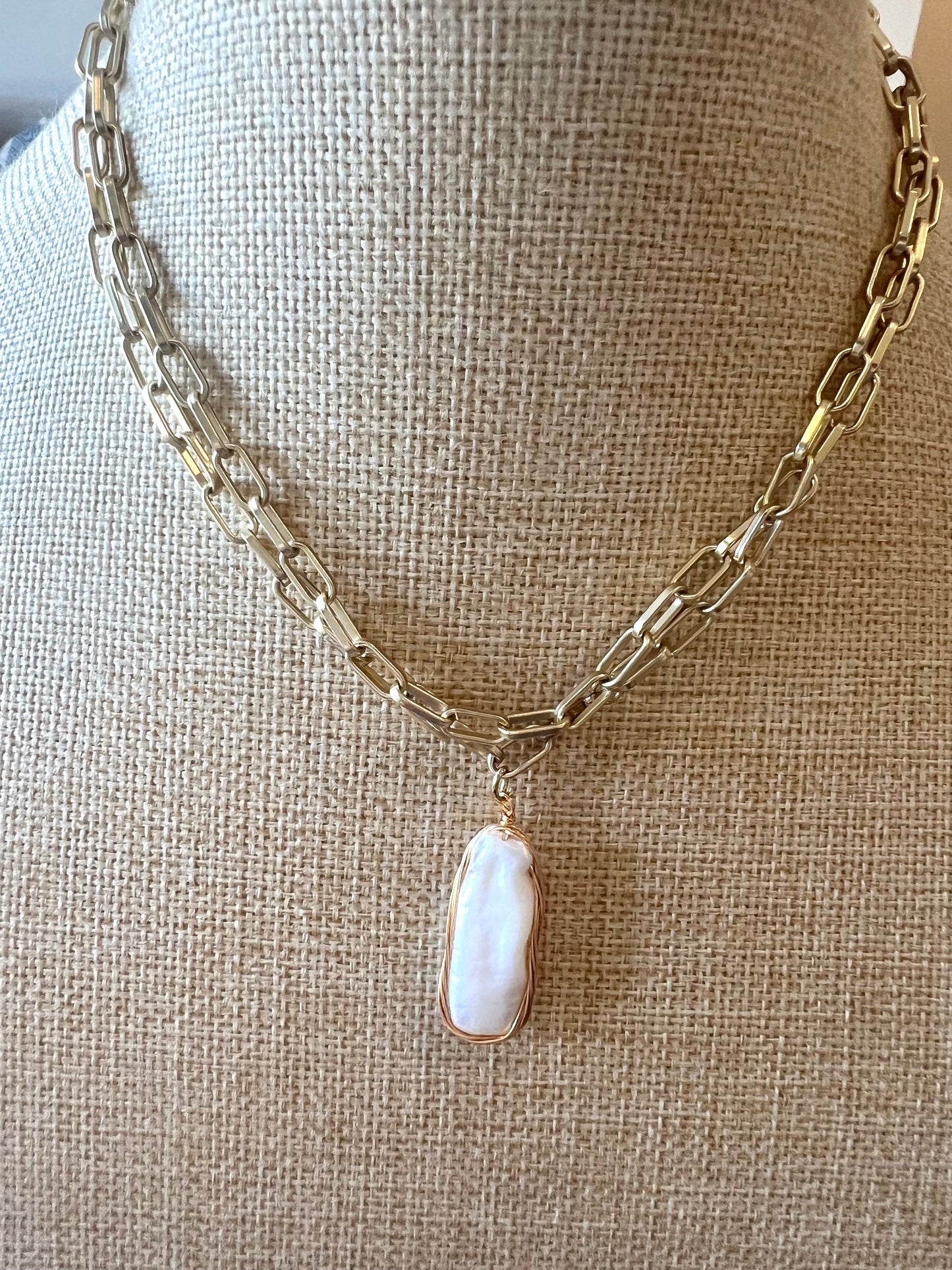 Baroque Freshwater Pearl Necklace