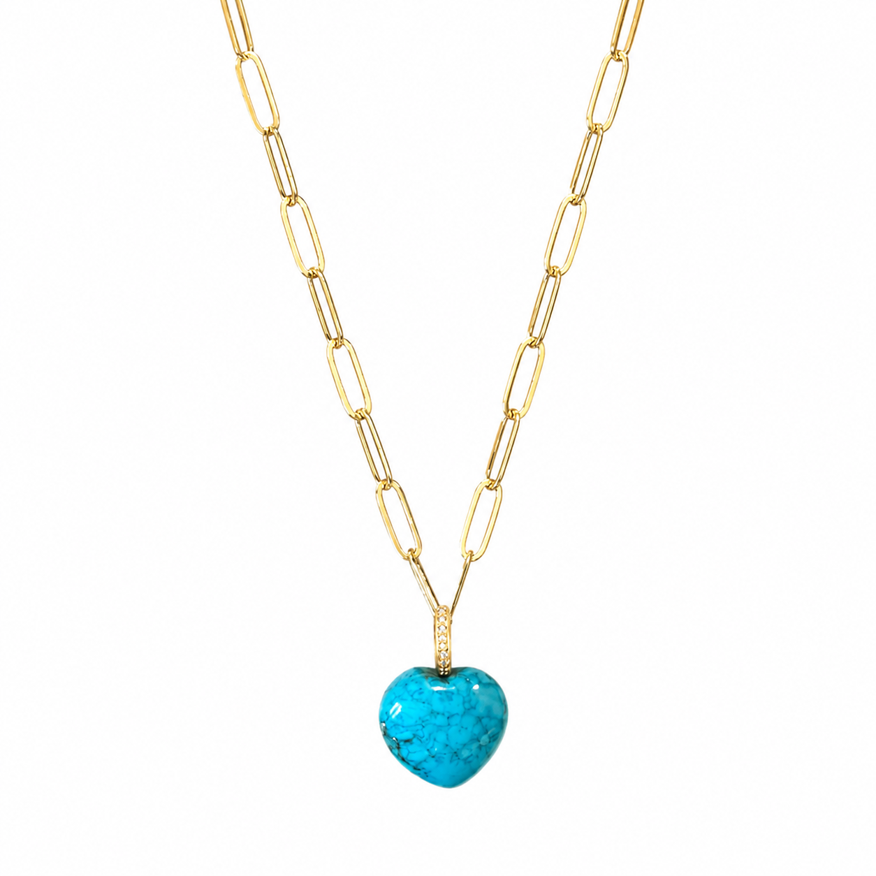 Puffy Gemstone Heart