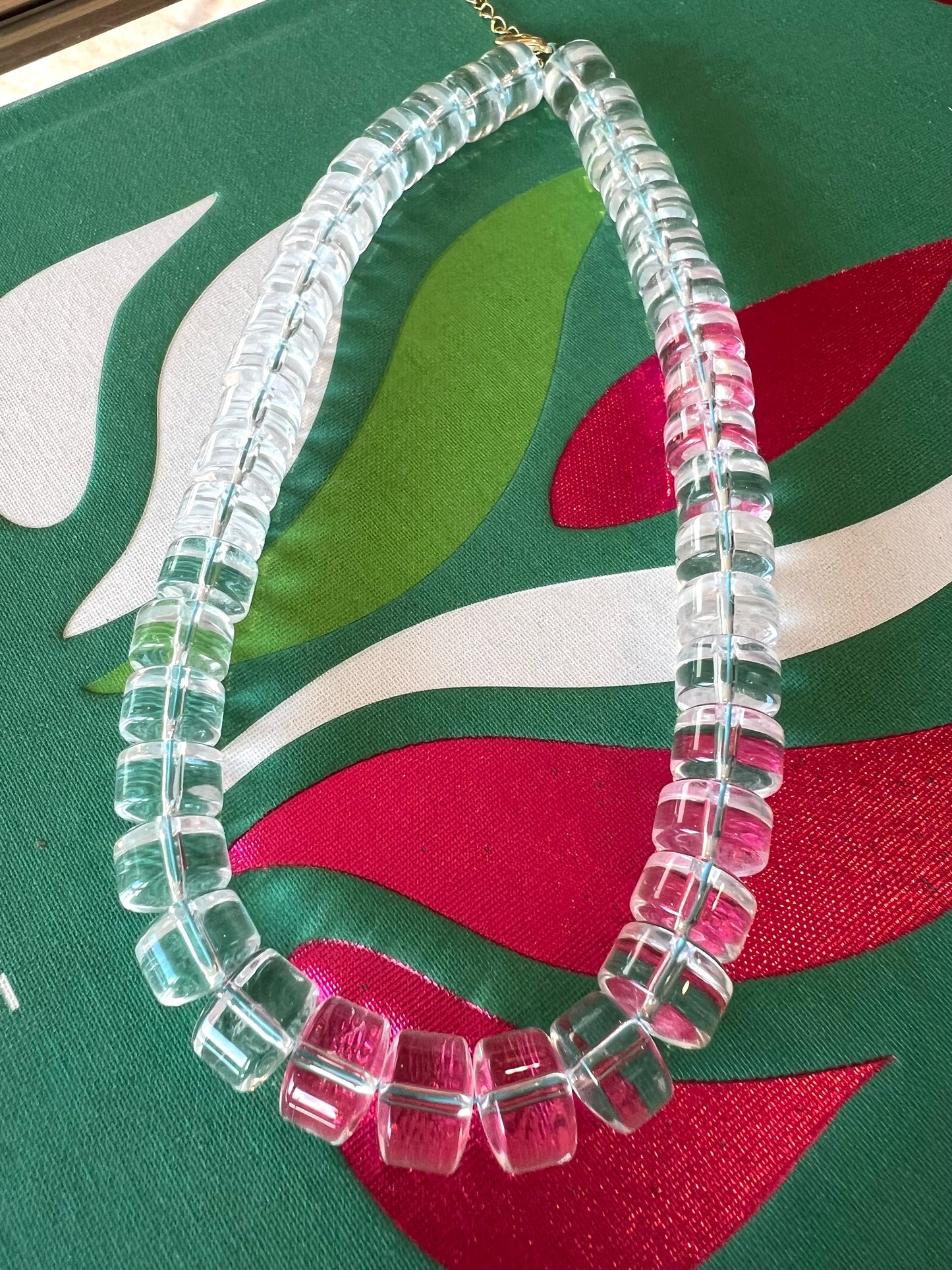 Clear Quartz Bead Necklace