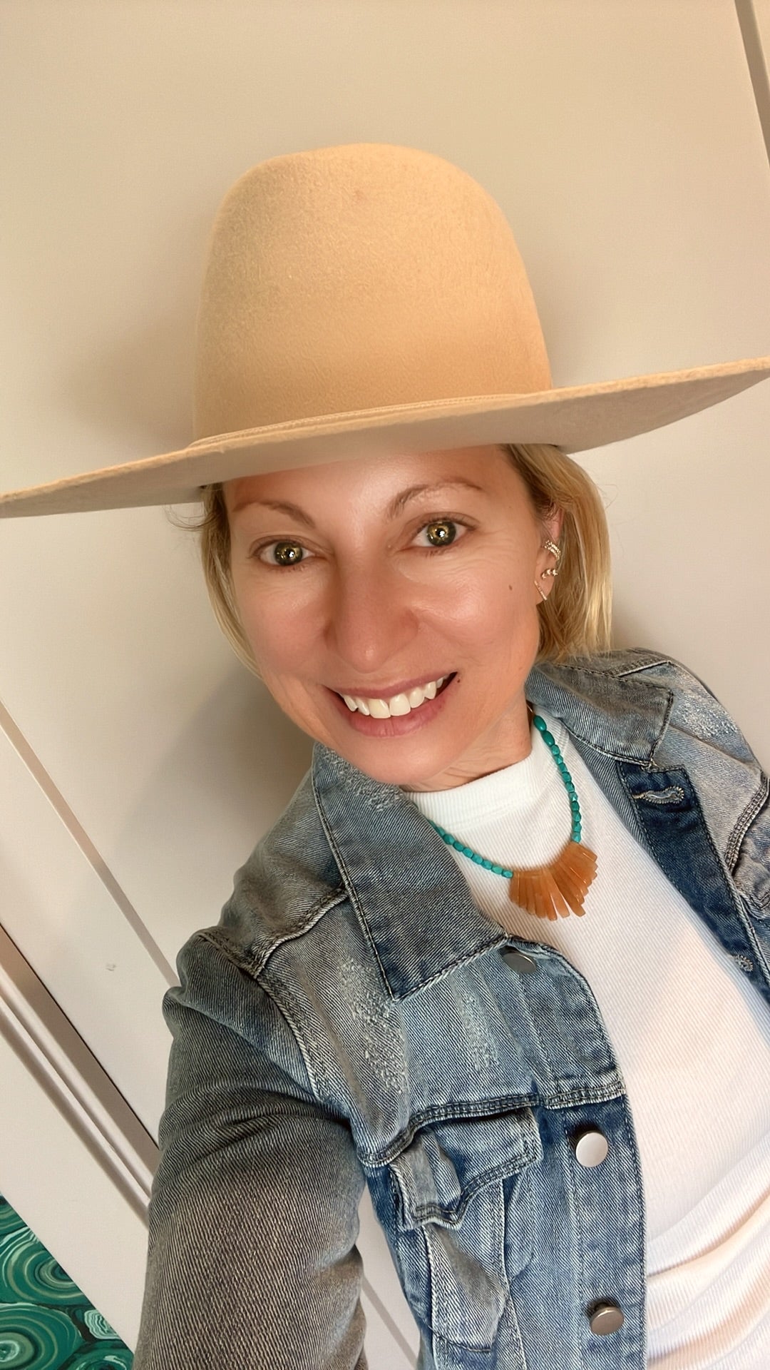 Fringe Gemstone Collar Necklace