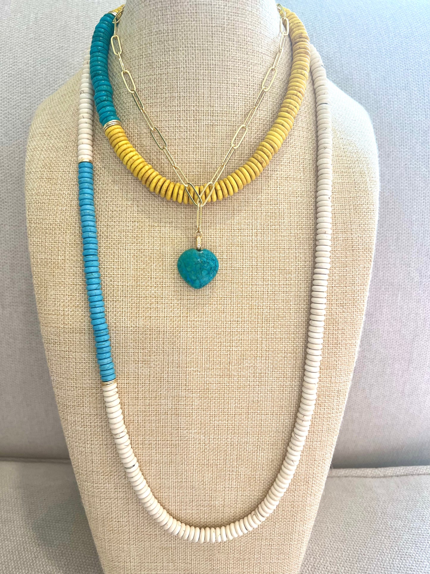 Color Block Necklace
