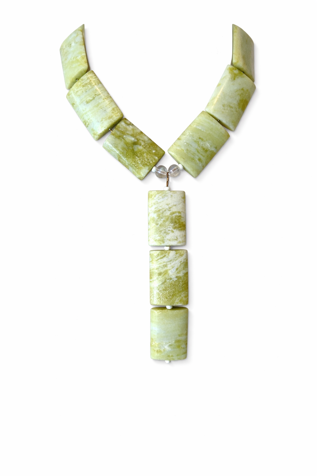 Chartreuse Y Necklace