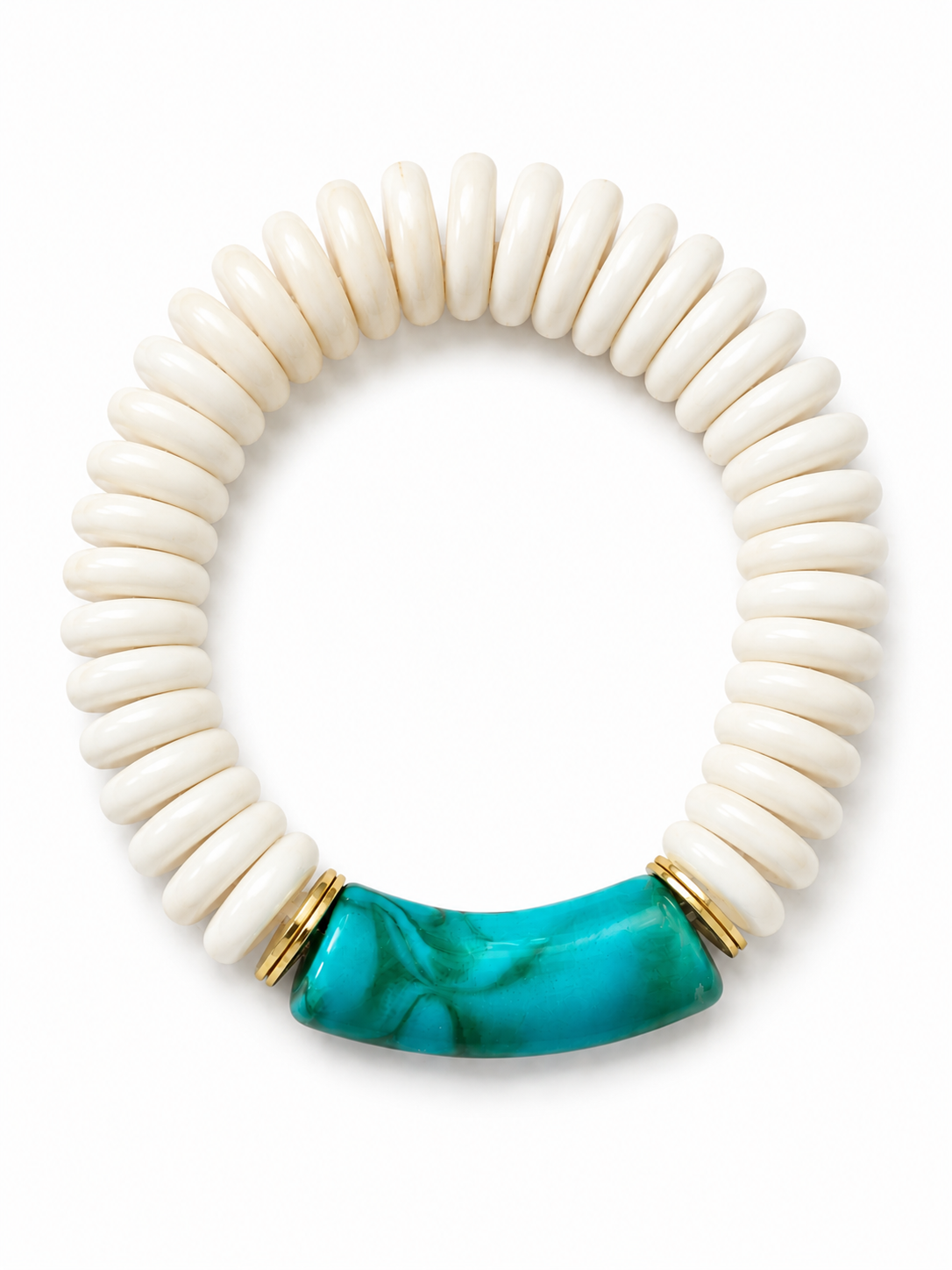 Lucite Tube Bracelet