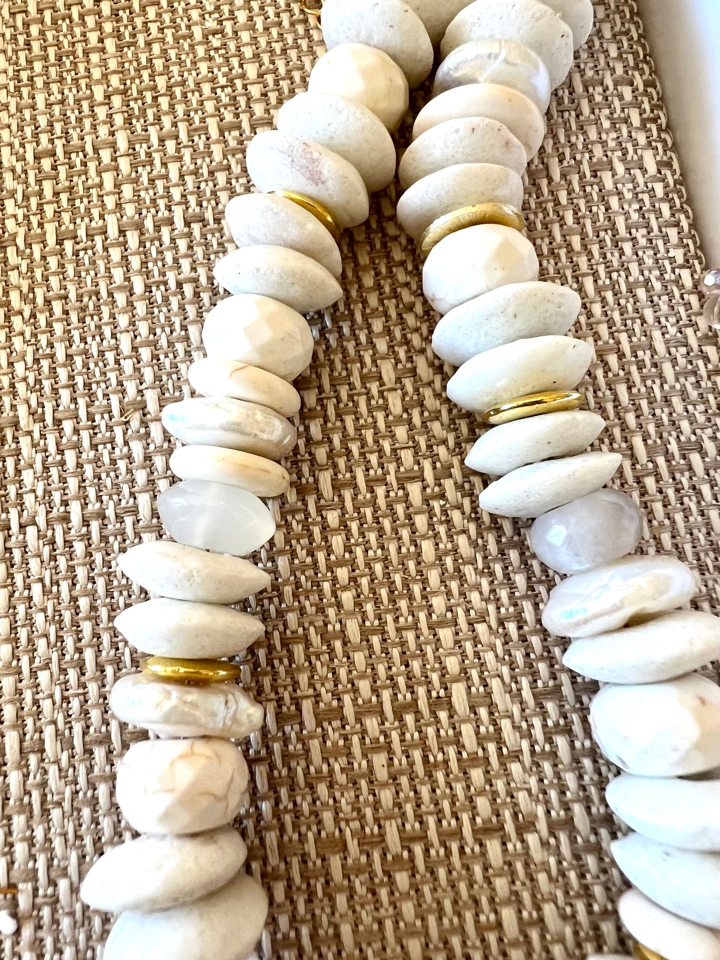 Seaglass Gemstone Mixed Necklace