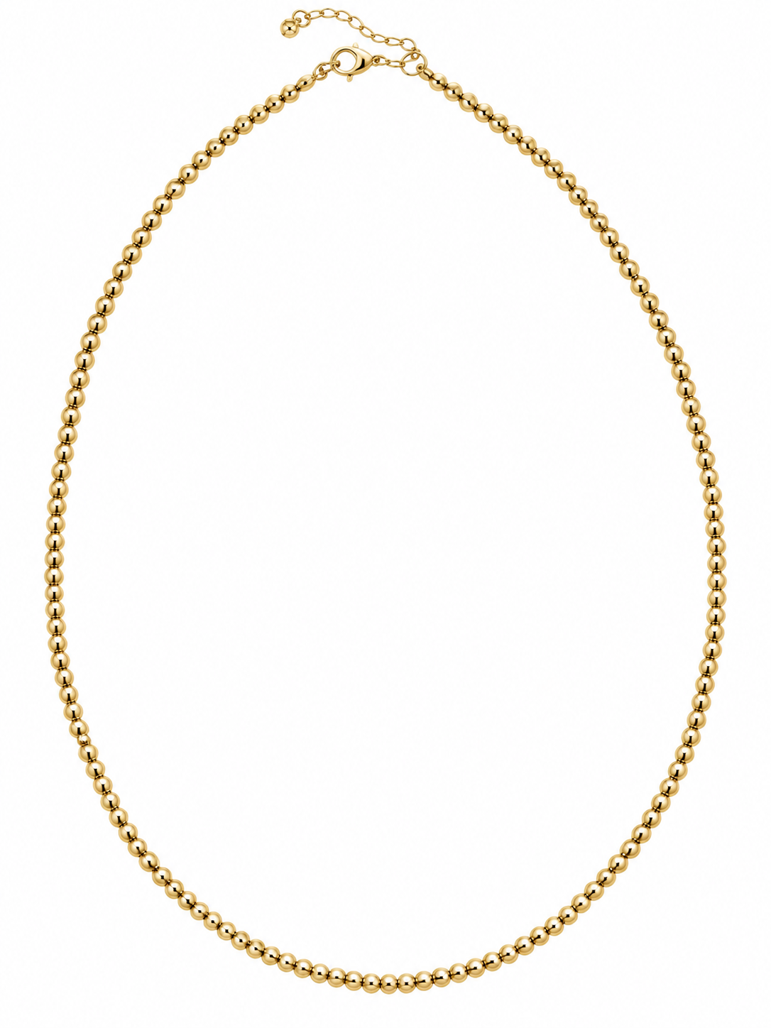 Gold Bead Necklace