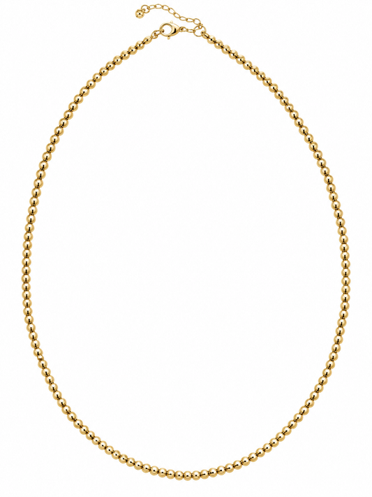 Gold Bead Necklace