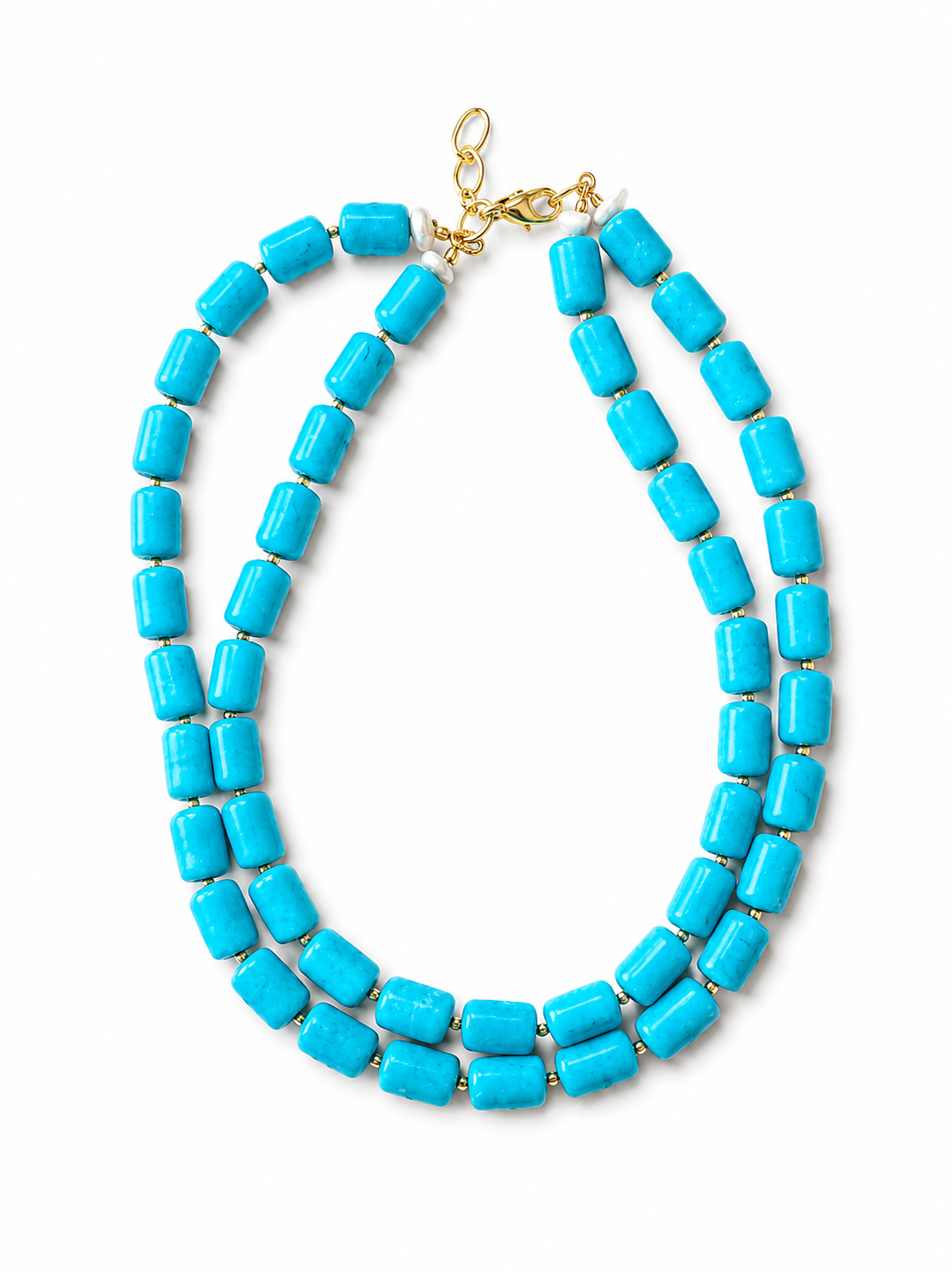 Turquoise Barrel Yellow Shell