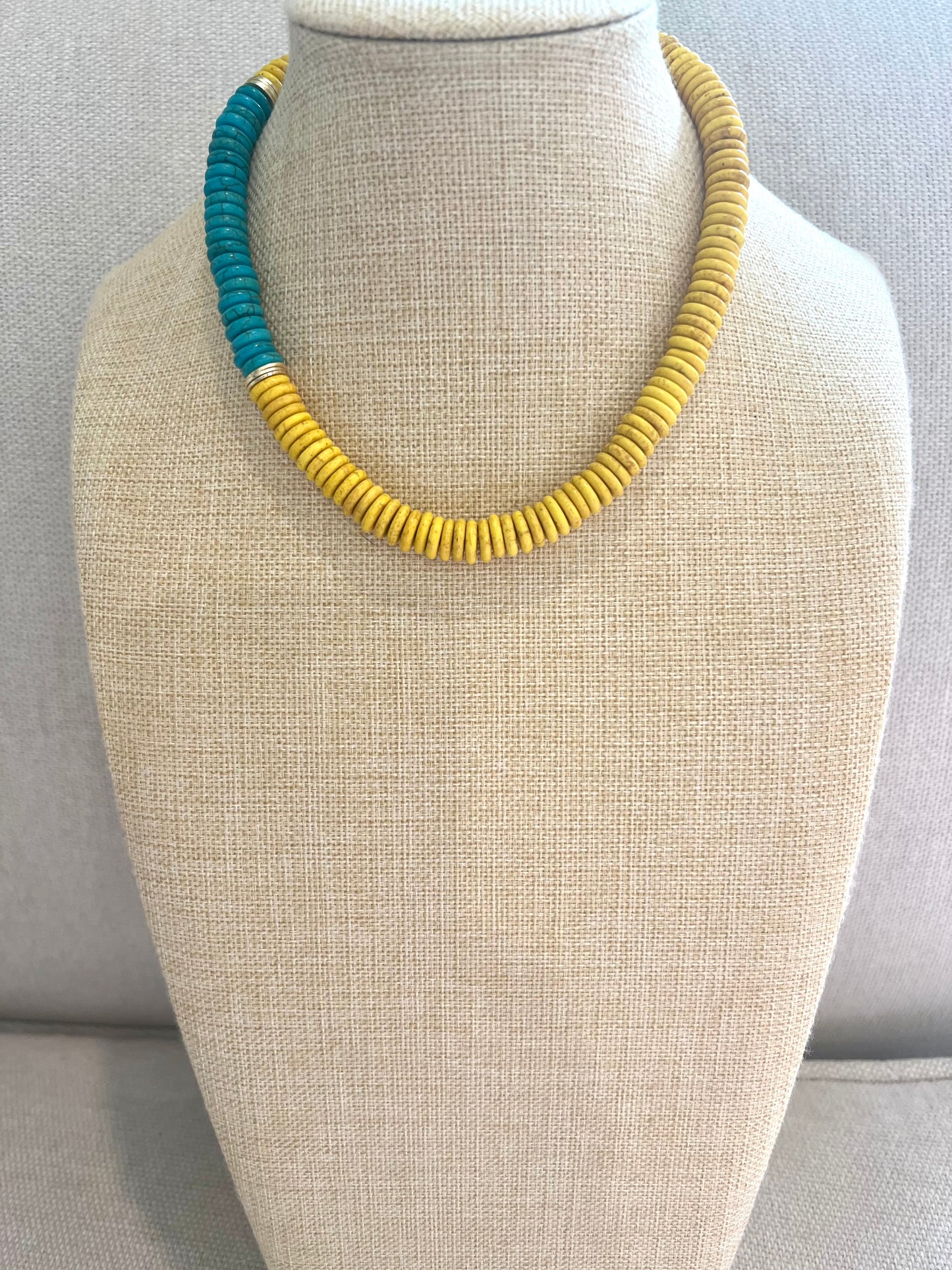Color Block Necklace