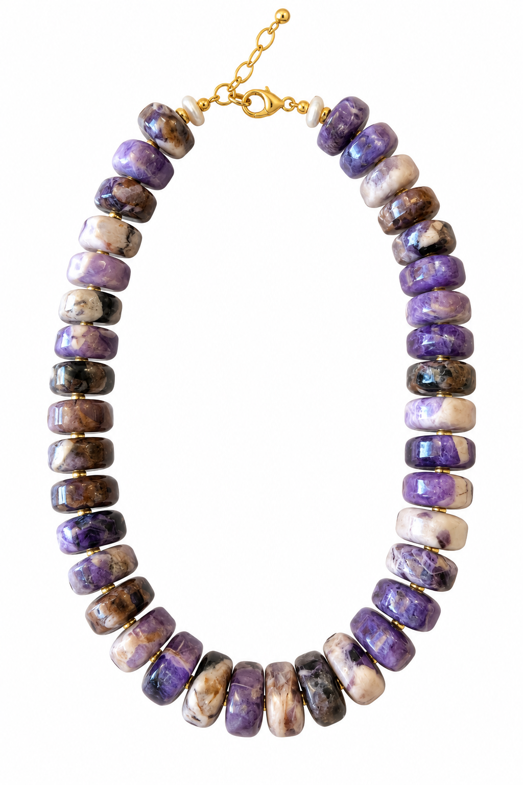 Purple & Lavender Statement Necklace