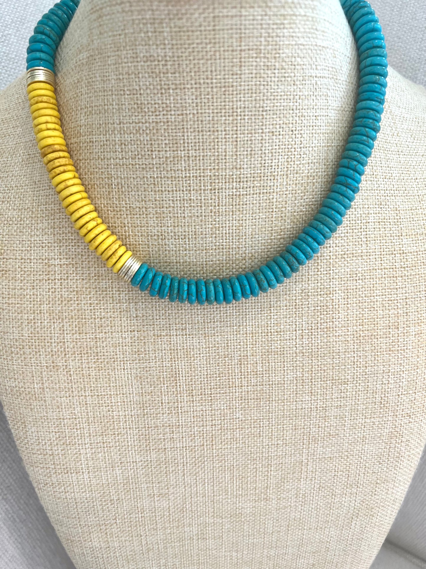 Color Block Necklace