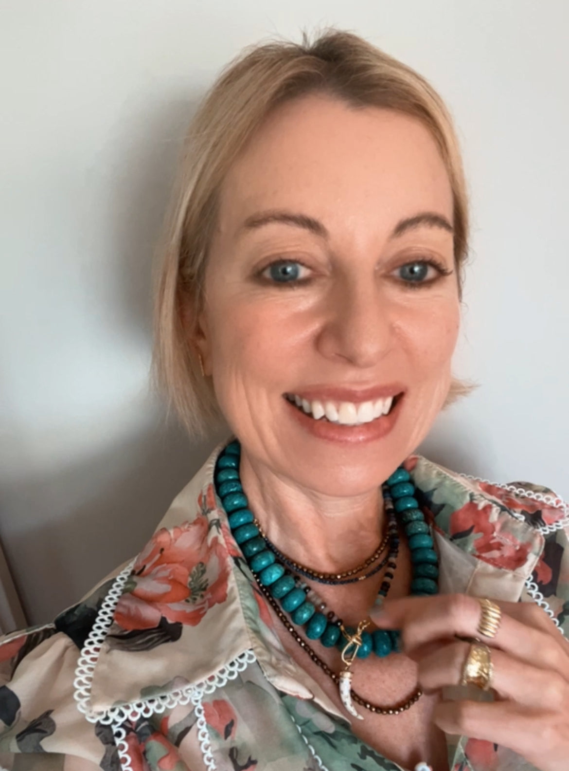 Jasper Bead Necklace