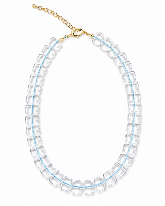 Clear Quartz Bead Necklace