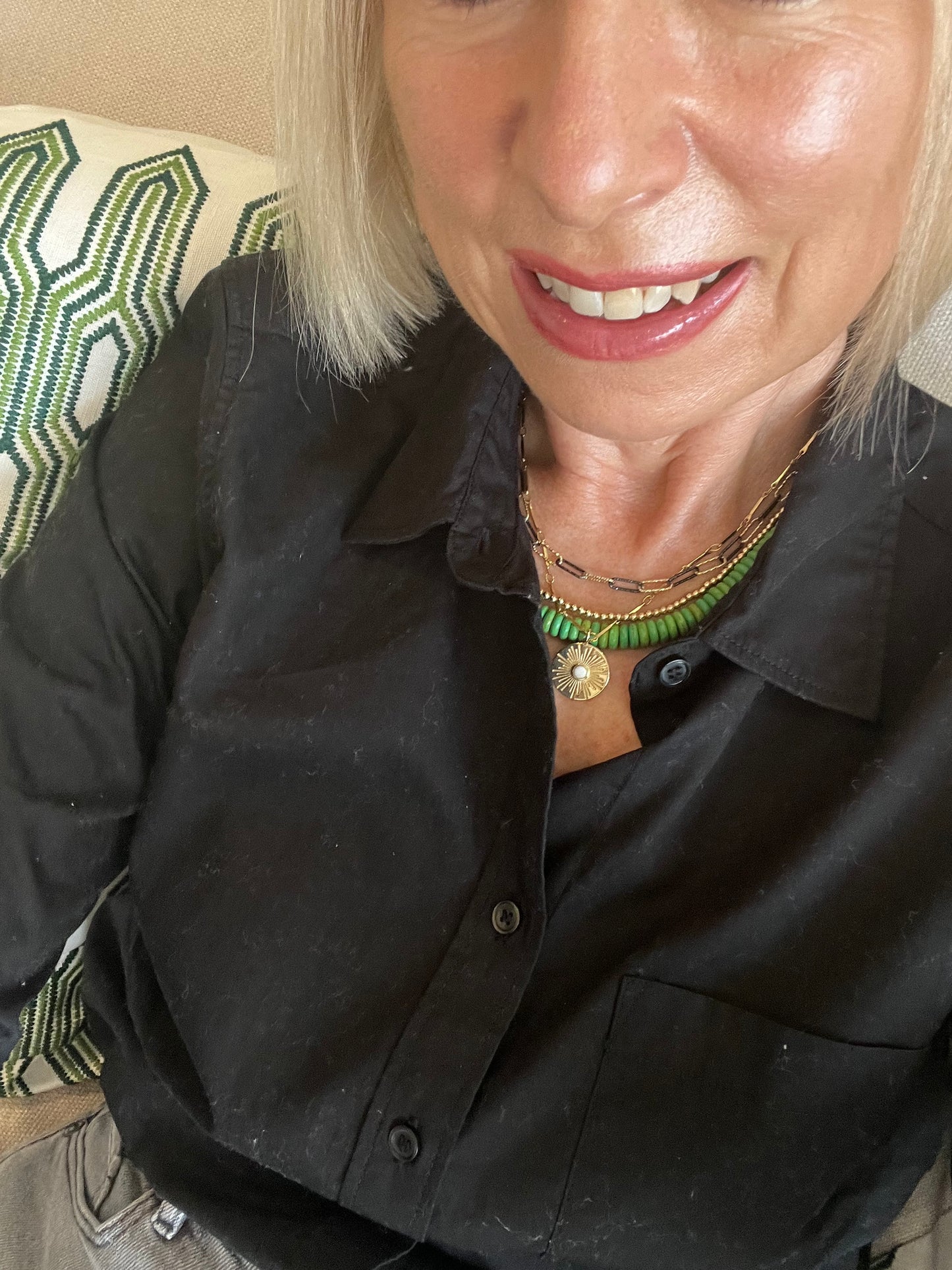 Green Magnesite Necklace