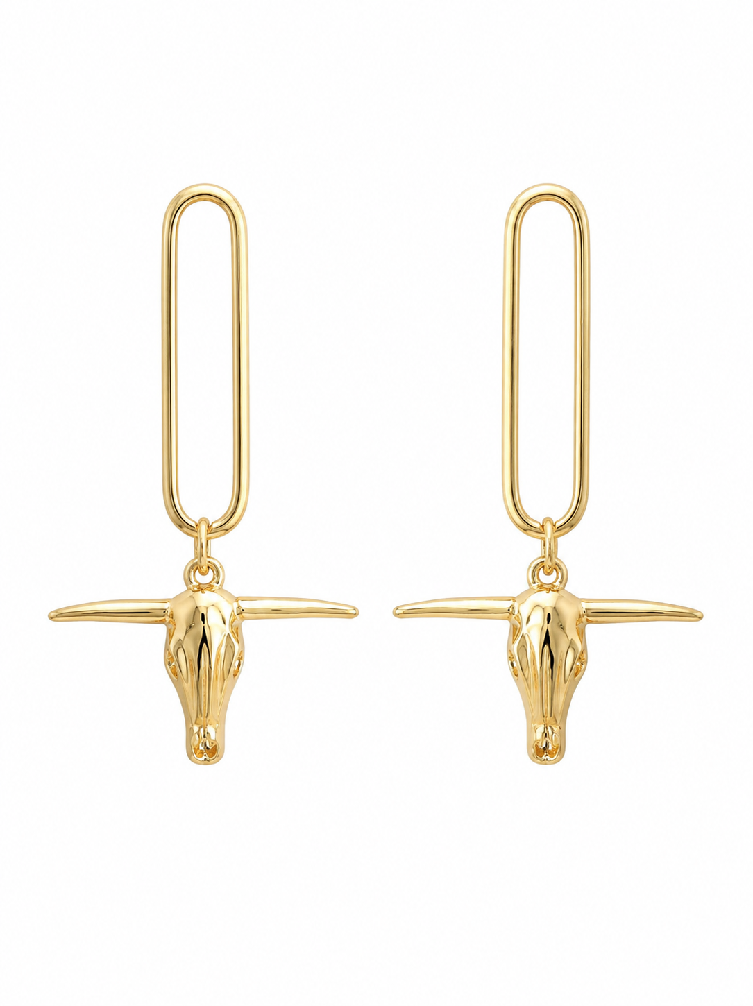 Longhorn Earrings