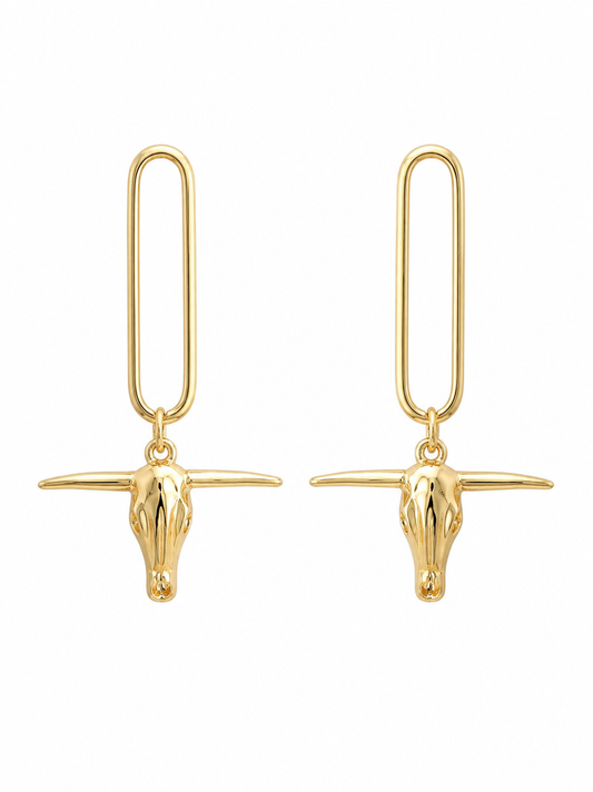 Longhorn Earrings
