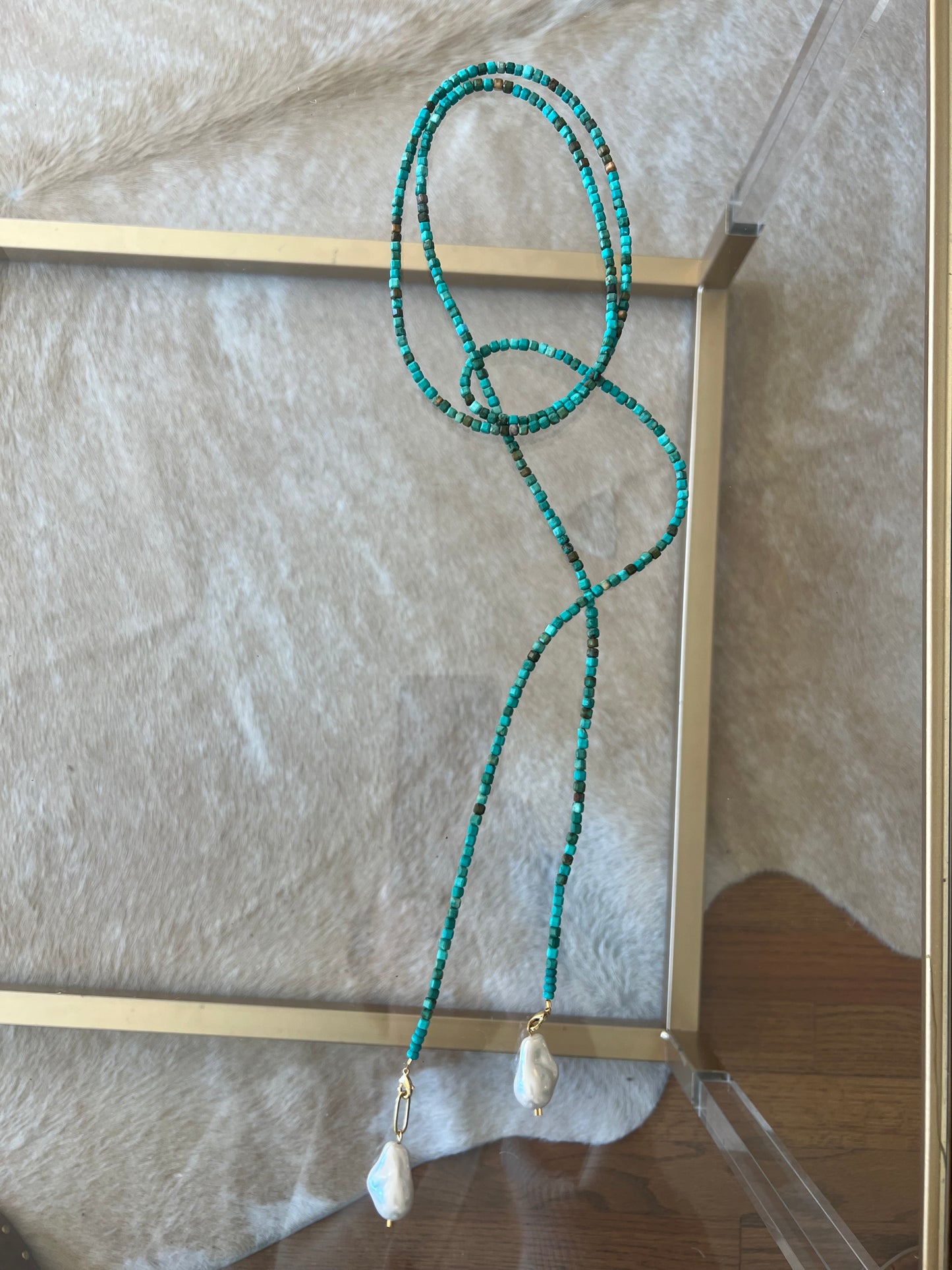 Beaded Wrap Necklace