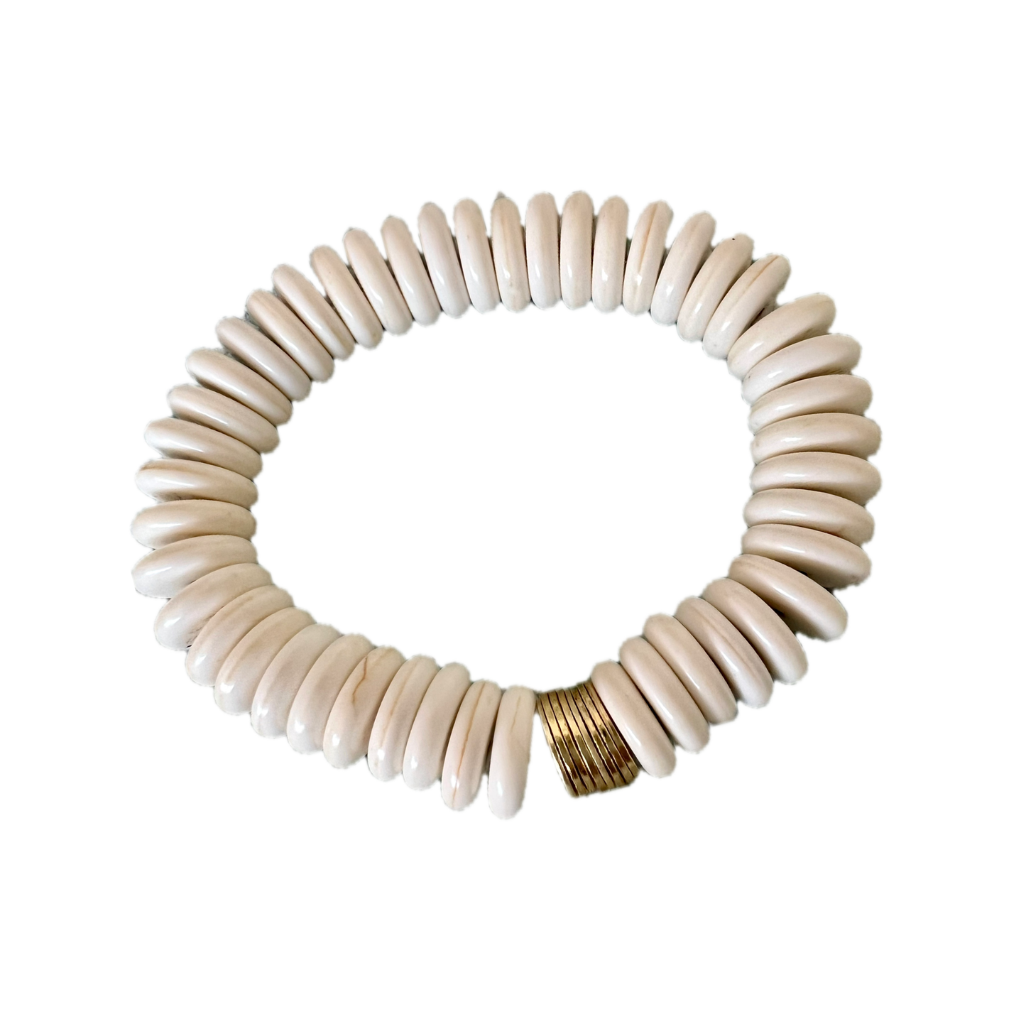 White Magnesite Bracelet