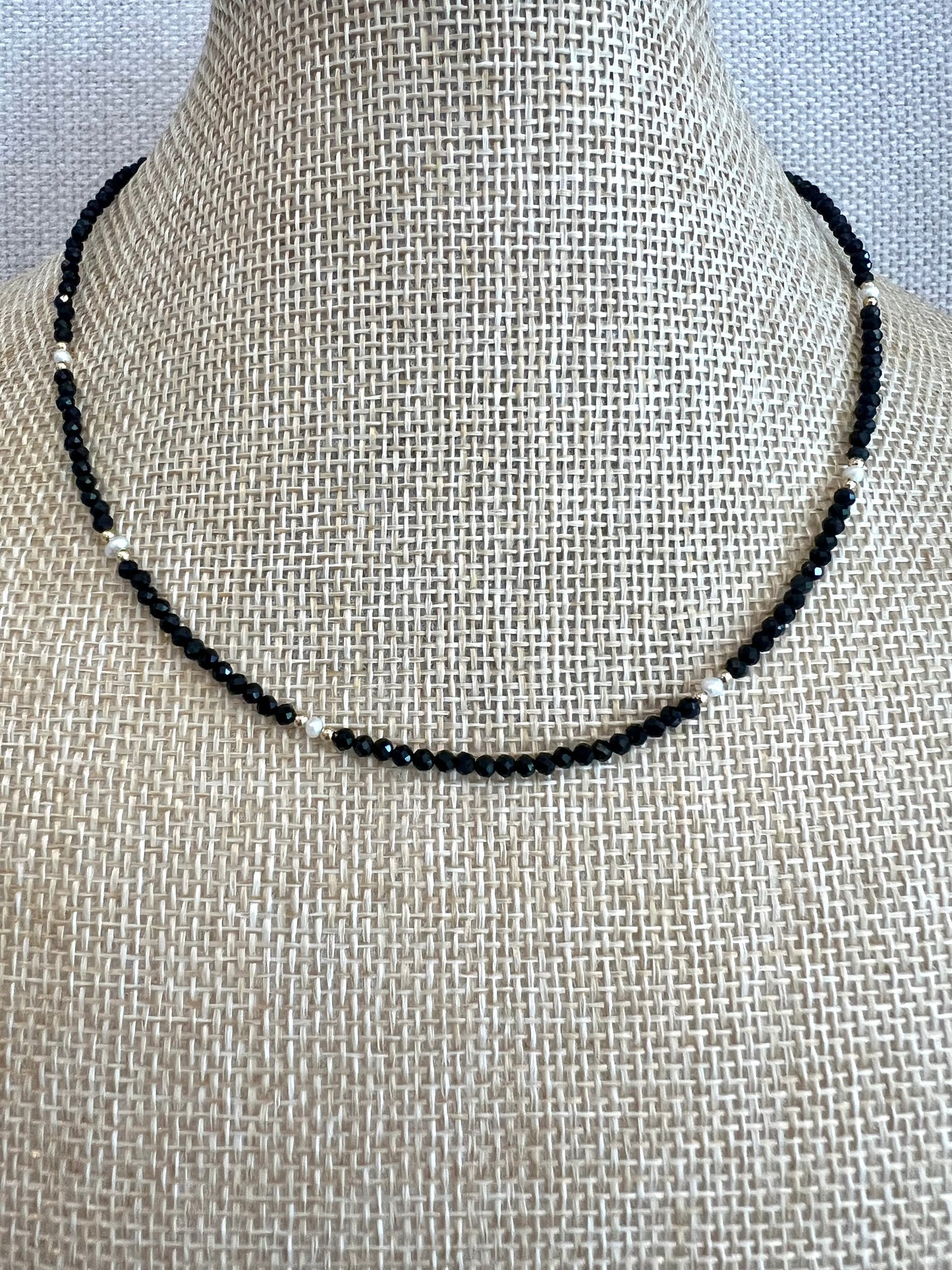 Baby Gemstone Bead Necklace