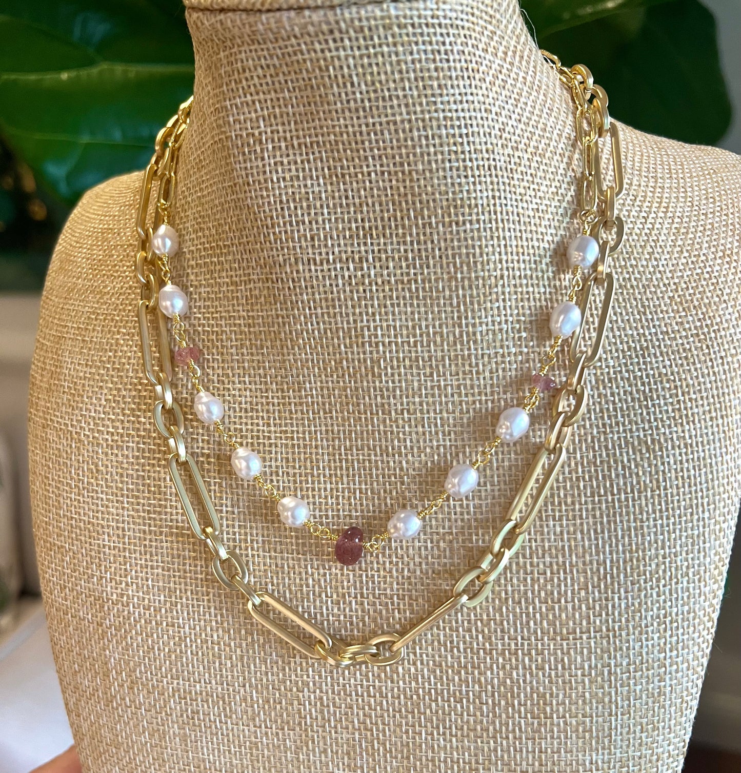 Pearl Chain Necklace