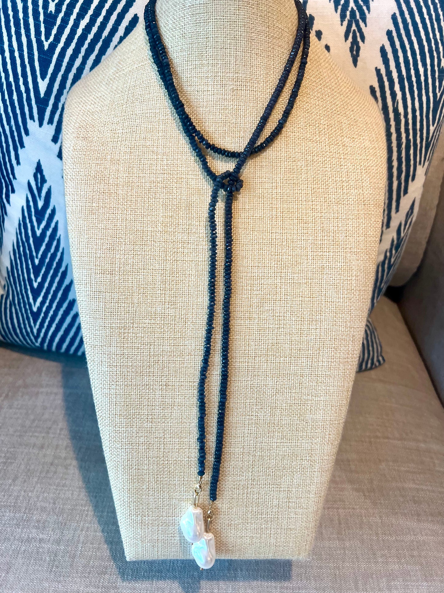 Beaded Wrap Necklace