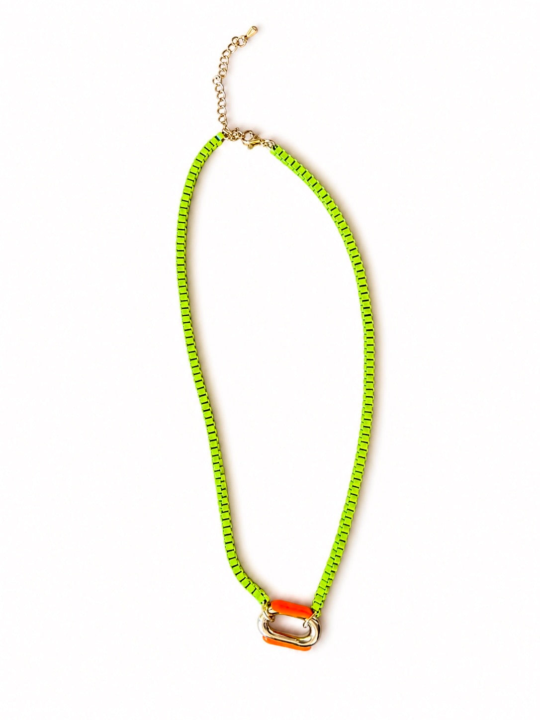 Neon Chain Necklace