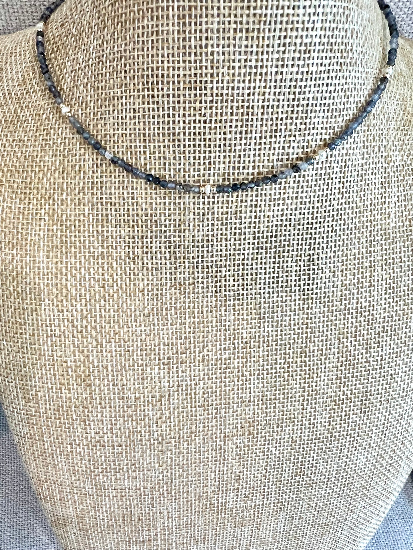 Baby Gemstone Bead Necklace