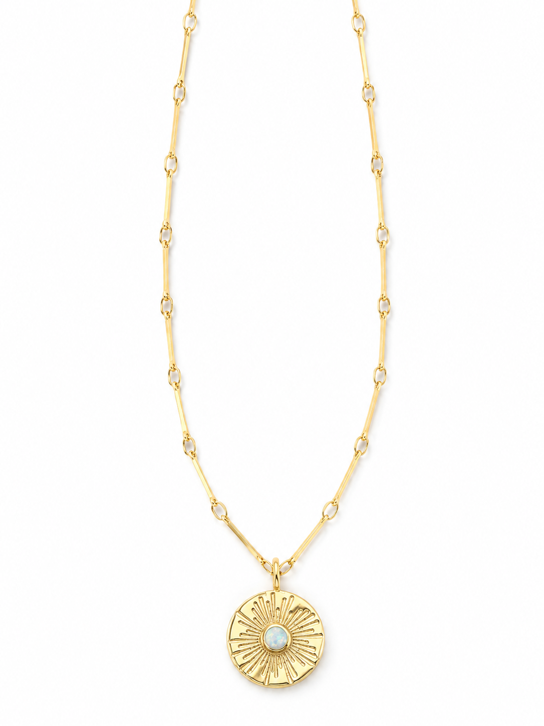 Opal Pendant Necklace