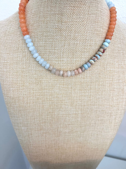 Mixed Gemstone Necklace