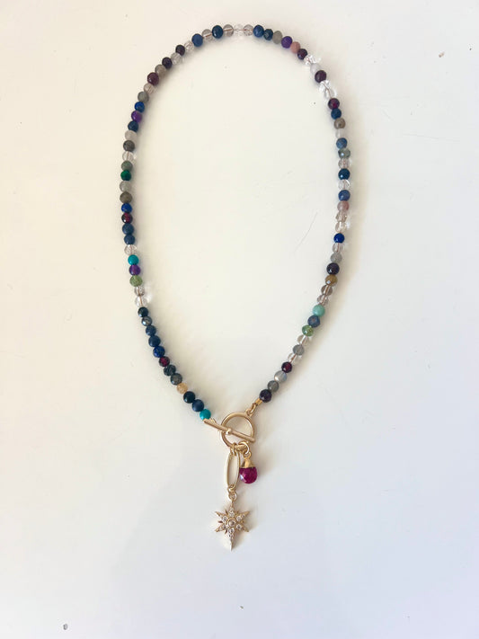 Assorted Brights Toggle Necklace