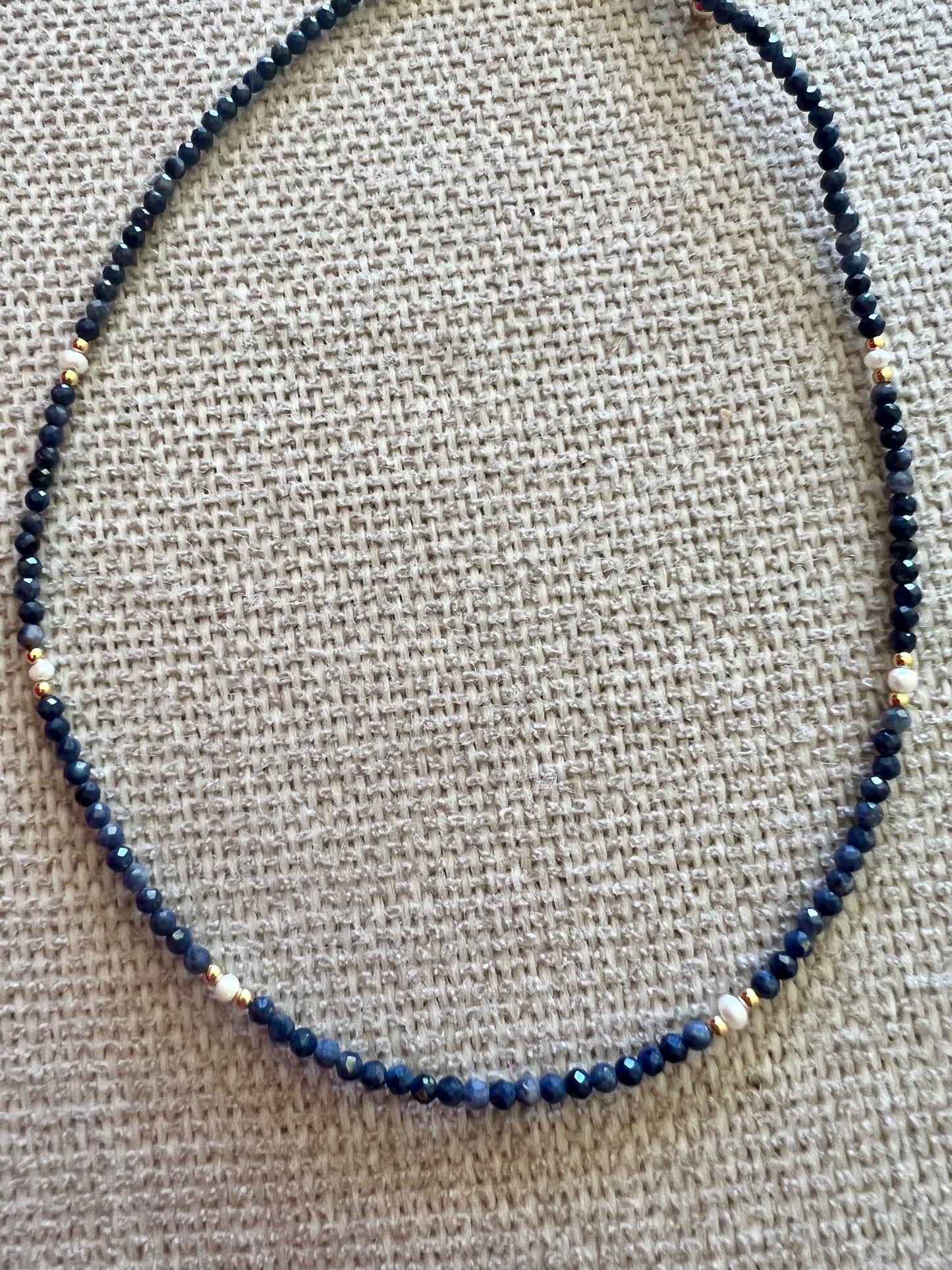 Baby Gemstone Bead Necklace