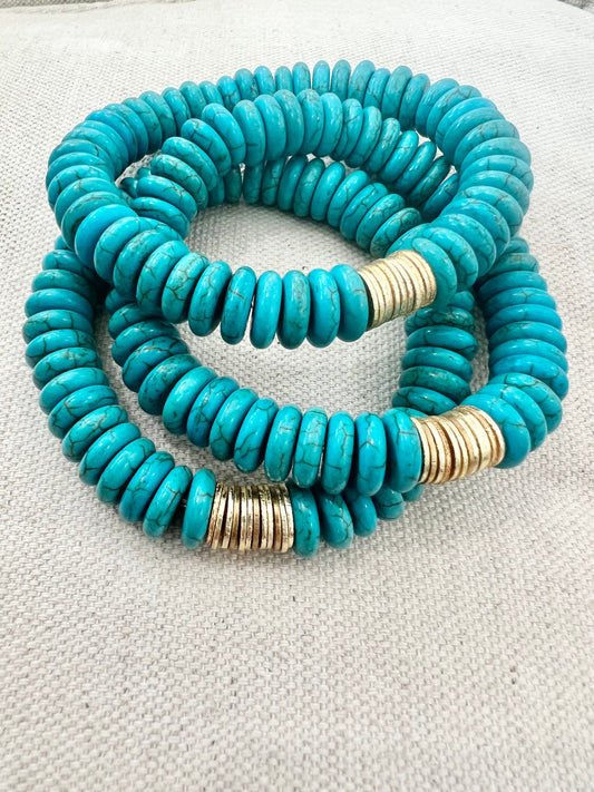 Turquoise Magnesite Bracelet
