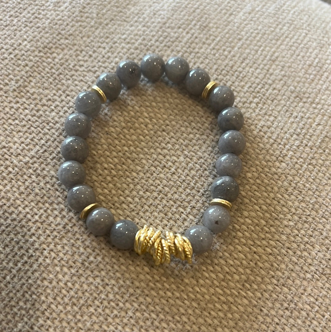 Gray Jade  bracelet