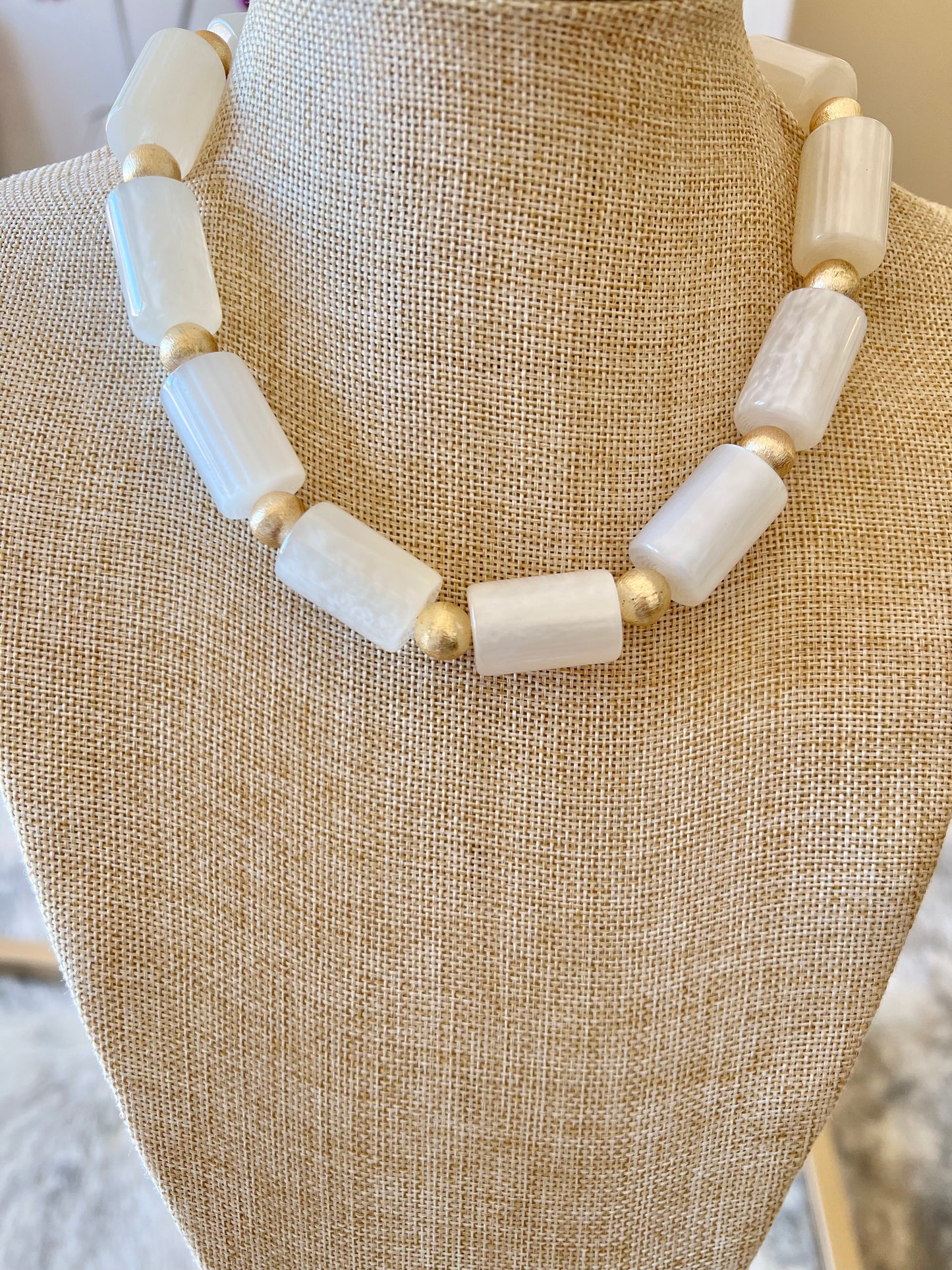 Acrylic Statement Necklace